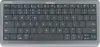Click&Touch, wireless multimedia keyboard for Smart-TV with touchpad embedded into keys, auto-switch between keyboard and touchpad, connect to 5 devices via Bluetooth, USB dongle and Type-C, LED statu