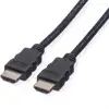 Roline VALUE HDMI Ultra HD kabel sa mrežom, M/M, crni, 5.0m