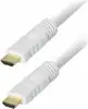 Transmedia High Speed HDMI cable with Ethernet 1m White