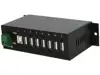 StarTech.com 7-Port Industrial USB 2.0 Hub with ESD & 350W Surge Protection - Mountable - Multiport Hub (ST7200USBM) - hub - 7 ports