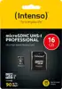 Intenso 16GB microSDXC UHS-I Class 10 Pro 90MB / s memory card