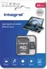 Integral 64GB High Speed microSDHC / XC V10 UHS-I U1 + adapter