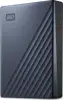 WD My Passport ULTRA 4TB USB-C 3.1, blue