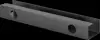Kanal za skrivanje kabela 600x114x76 mm ispod stola, do 5 kg, crni