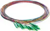 NFO Fiber optic pigtail LC APC, SM, G.657A1, 900um, 1m, LSZH, 12 pack