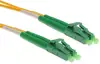 NFO Patch cord, LC APC-LC APC, Singlemode 9 125, G.657A2, Duplex, 10m