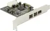 Delock PCI Express card FireWire A / B - video capture adapter - PCIe