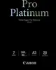 Canon Pro Platinum Pho PT101 - A3 - 20L