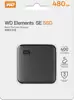 WD 480GB ELEMENTS SSD SE, USB 3.0, WDBAYN4800ABK