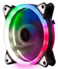 NaviaTec PC Case Dual Ring RGB Fan 12V 6pin power connector,
