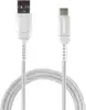MAXMOBILE DATA KABEL USB 2.0 TYPE C UDC3028 KEVLAR WHITE QC 