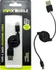 MAXMOBILE DATA KABEL TYPE C samouvlačni crni