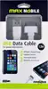 MAXMOBILE DATA KABEL I- PHONE 3G/4G FLAT 1.2m bijeli