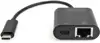 DIGITUS DN-3027 - network adapter - USB-C - Gigabit Ethernet + USB-C