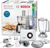 Bosch MC812W501, 3.9 L, White, Rotary, Beat, Blend, Chop, Cutting, Mixing, Puree, 1.5 L, CE, EAC, VDE