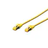 DIGITUS CAT 6A S/FTP patch cable, 2m, žuti