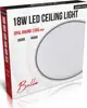 Ceiling LED light, round, 18W OPAL, 3000K, 1350lm