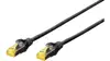DIGITUS patch cable - 10 m - black
