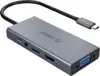 Docking station USB-C, 5 in 1, USB 3.0, HDMI, VGA, audio, PD 60W, ORICO MC-U501P