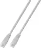 U/UTP prespojni kabel Cat.5e PVC CCA AWG24, bijeli, 1,0 m