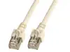 SF/UTP prespojni kabel Cat.5e PVC CCA AWG26, sivi, 1,5 m