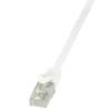 U/UTP prespojni kabel Cat.6 PVC CCA AWG24, bijeli, 0,25 m