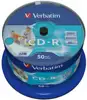 CD-R Printable Verbatim, Kapacitet 700MB, 50 komada, Brzina 52x