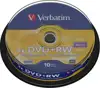 DVD+RW Verbatim, Kapacitet 4.7GB, 10 komada spindle, Brzina 