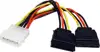 INTERNI Y KABEL 1×5.25" M, 2×S-ATA