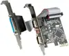 Kontroler PCI-E, Roline VALUE 2×RS232, 1×Parallel port PCI-e
