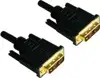 NaviaTec DVI-253, DVI-D cable DVI(24 1), 5m, Copper, AWG28, 2x shielded, Dual Link, M M, black
