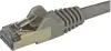 StarTech.com 2 m CAT6a Ethernet Cable - 10 Gigabit Category 6a Shielded Snagless RJ45 100W PoE Patch Cord - 10GbE Grey UL/TIA Certified - patch cable - 2 m - gray