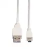 USB kabel Roline 0,8m, Roline, AM - 5-pin Mini M, 0.8m, 11.9