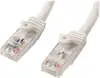 StarTech.com 2m CAT6 Ethernet Cable - White Snagless Gigabit CAT 6 Wire - 100W PoE RJ45 UTP 650MHz Category 6 Network Patch Cord UL/TIA (N6PATC2MWH) - patch cable - 2 m - white