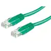 Kabel mrežni UTP, Cat. 6, 0,5m, CCA, 24AWG, Savitljivi, Zele