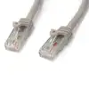 StarTech.com 3m CAT6 Ethernet Cable - Grey Snagless Gigabit CAT 6 Wire - 100W PoE RJ45 UTP 650MHz Category 6 Network Patch Cord UL/TIA (N6PATC3MGR) - patch cable - 3 m - gray