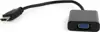 Adapter Gembird HDMI to VGA cable, single port, black