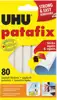 Ljepilo-jastučići 65g 80x Patafix Tac UHU 48810 bijelo blist