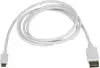 USB C to DisplayPort 1.2 Cable 4K 60Hz 6ft/1.8m - USB Type-C to DP Video Adapter Monitor Cable HBR2 - TB3 Compatible - White - external video adapter - STM32F072CBU6 - white