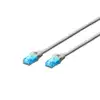 DIGITUS Ecoline patch cable - 20 m - gray