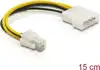 Kabel DELOCK, 4-pin Molex (Ž) na 4-pin P4 (M), naponski, interni, 15cm