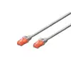DIGITUS Professional patch cable - 3 m - gray