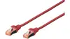 DIGITUS Professional patch cable - 3 m - red, RAL 3020