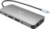 i-Tec USB-C Metal Nano 3x Display Docking Station + Power Delivery 100 W - docking station - HDMI, 2 x DP