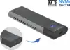 DeLOCK External USB Type-C Combo Enclosure for M.2 NVMe PCIe or SATA SSD - storage enclosure - M.2 NVMe Card / SATA 10Gb/s - USB 3.2 (Gen 2)