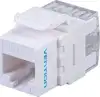 Vention Cat.5E UTP 180 Degree Keystone Jack White