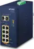 Planet Industrial 8-Port GbE 802.3at PoE (240W) 2-Port 100 1000X SFP Switch (-40~75 degrees C)