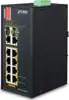 Planet Industrial 8-Port 10 100TX 802.3at PoE 2-Port Gigabit TP SFP Combo Switch