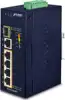 Planet Industrial 6-Port (4x 1G 802.3at PoE RJ45 1x GbE 1x 100 1000X SFP Gigabit Ethernet Switch