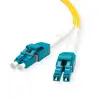 Roline optički mrežni kabel LC-LC 9/125 singlemode, duplex, 2.0m, žuti